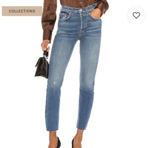 Re/Done Levi’s Originals high rise ankle crop 25